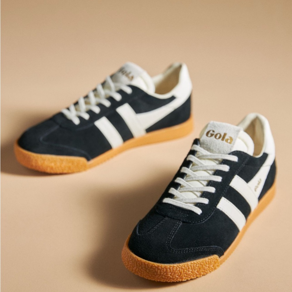 Gola Elan Black and White Sneakers- New without Box
